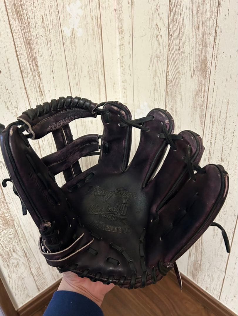ミズノ　硬式内野手用グラブ