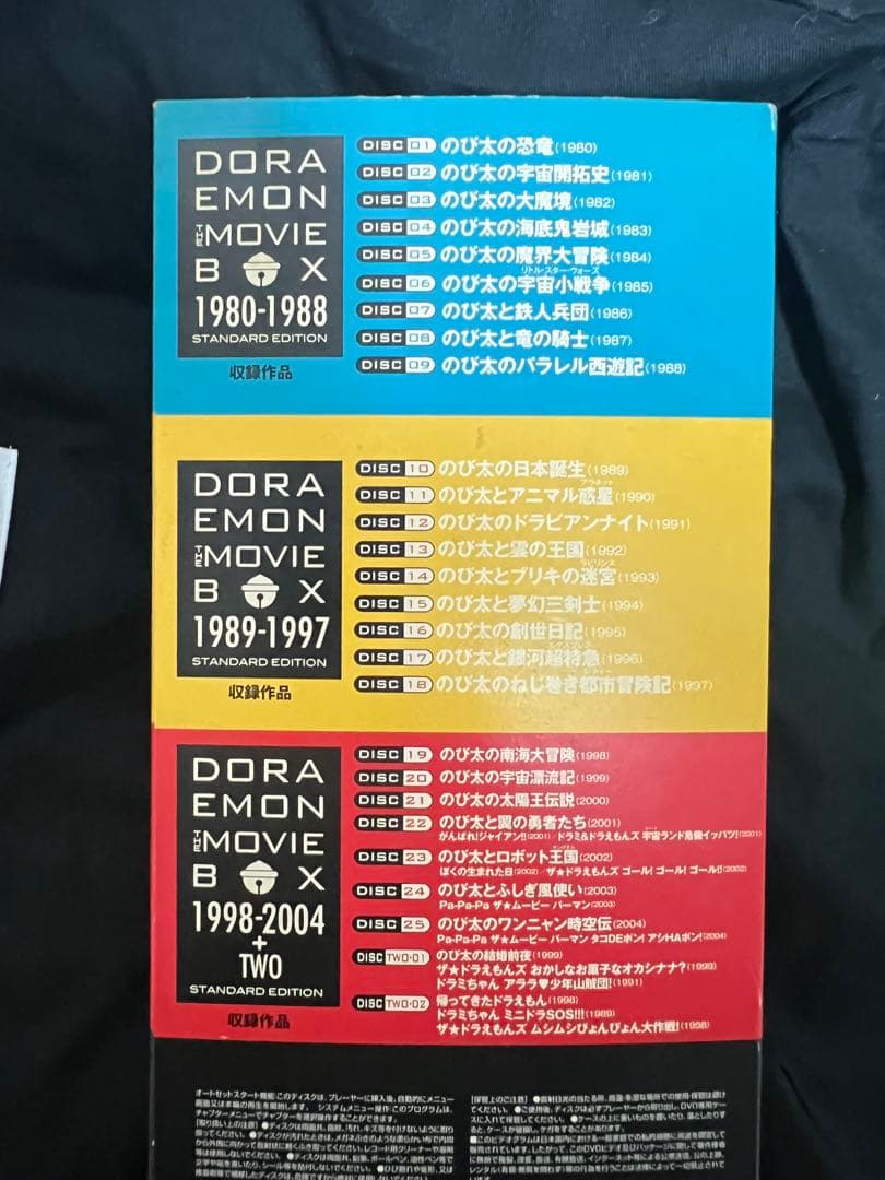 DORAEMON THE MOVIE BOX セット