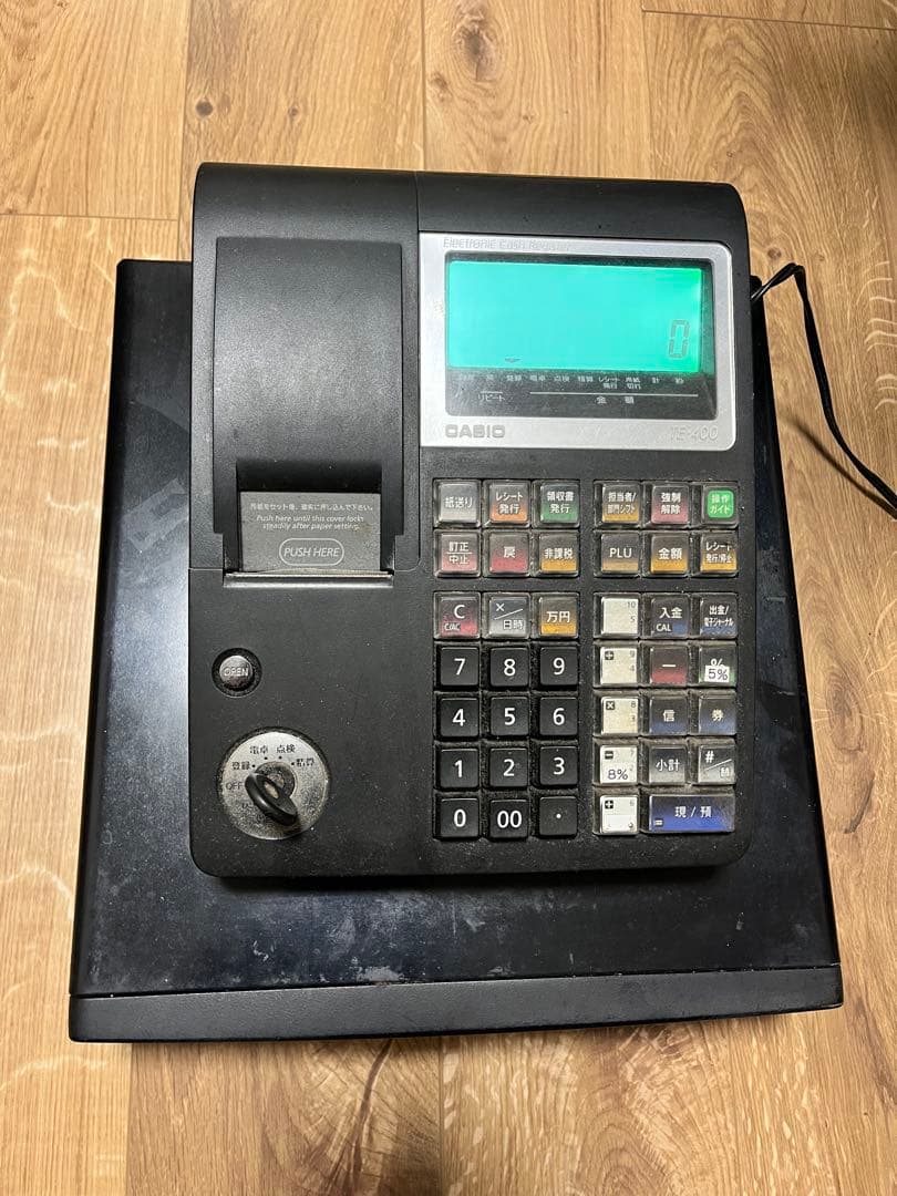 CASIO TE-400 レジスター