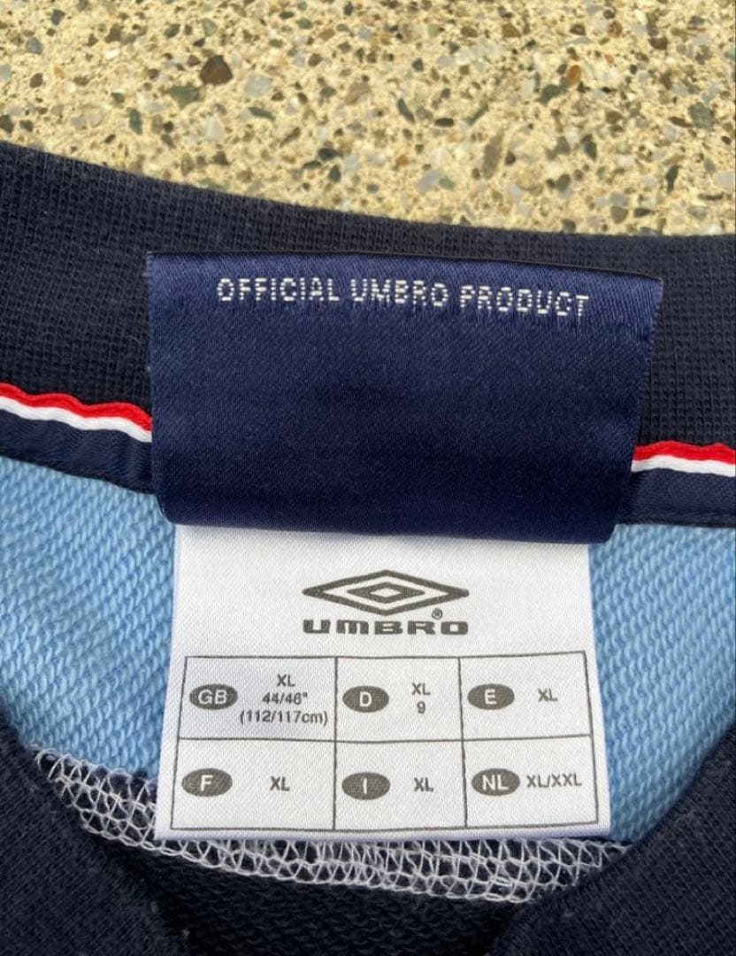 【入手困難】アンブロxイングランド代表 スウェットシャツ　プルオーバー 2XL