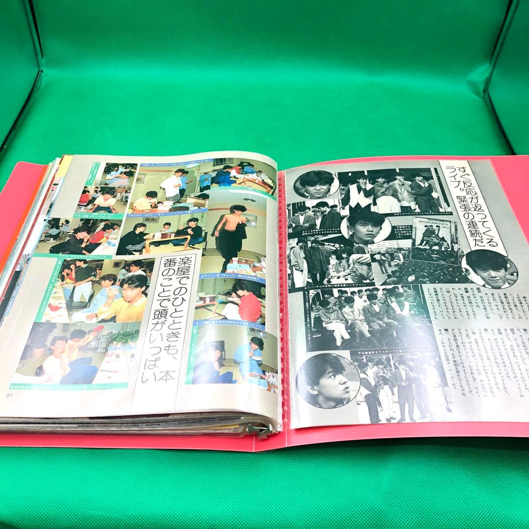 GR771 男闘呼組 A4切り抜き 成田昭次 岡本健一 高橋一也 前田耕陽
