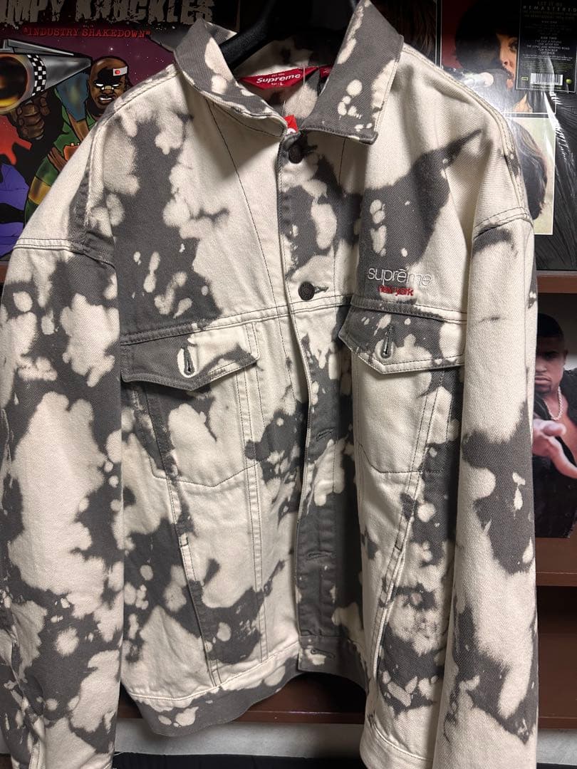 ジャケット・アウター Supreme Denim Trucker Jacket Bleached