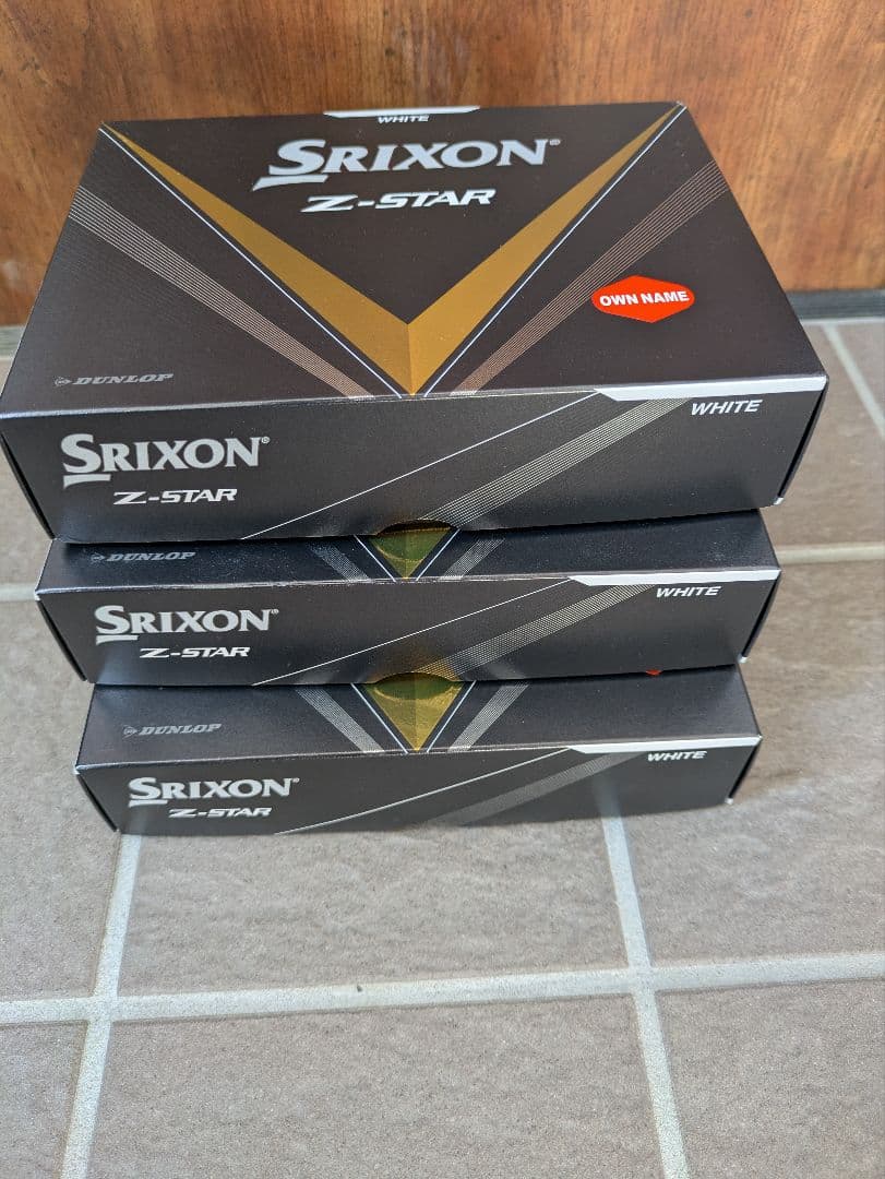 Srixon Z-STAR ゴルフボール 3ダースセット