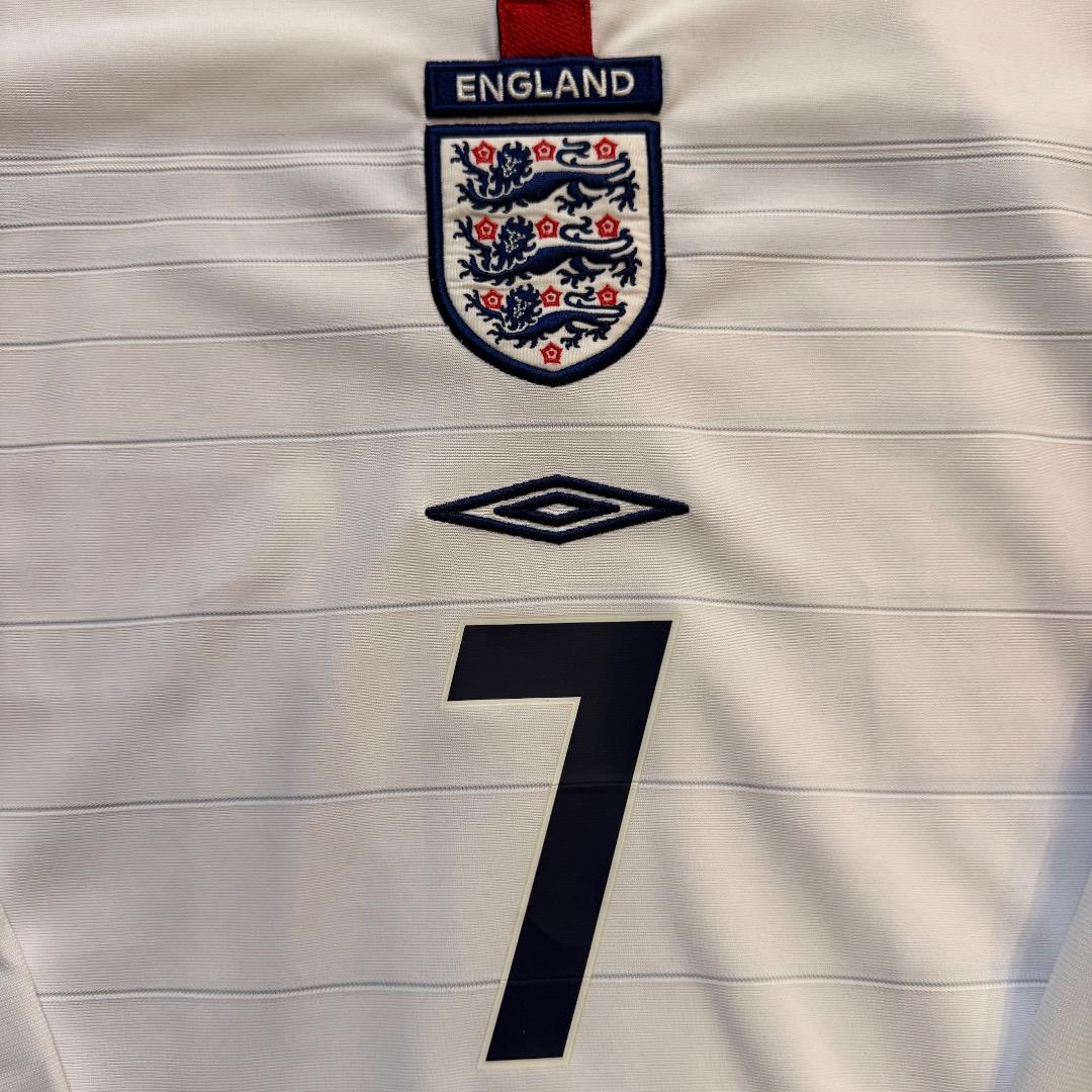 【新品未使用】ベッカム 2002 イングランド代表 日韓W杯 ユニフォーム