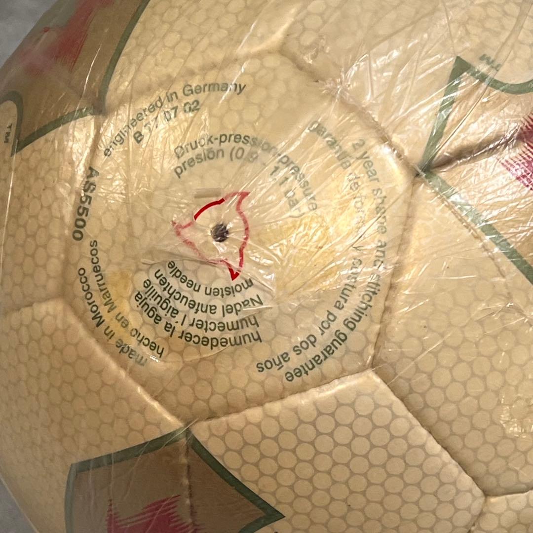 新品未使用 FIFAワールドカップ2002公式試合用ボール Fevernova