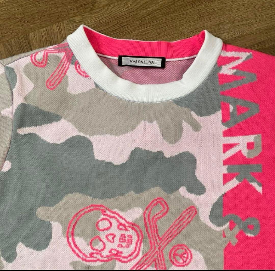 マークアンドロナ♡ニット♡カモフラ♡スカル♡ピンク♡グレー♡ホワイト♡M