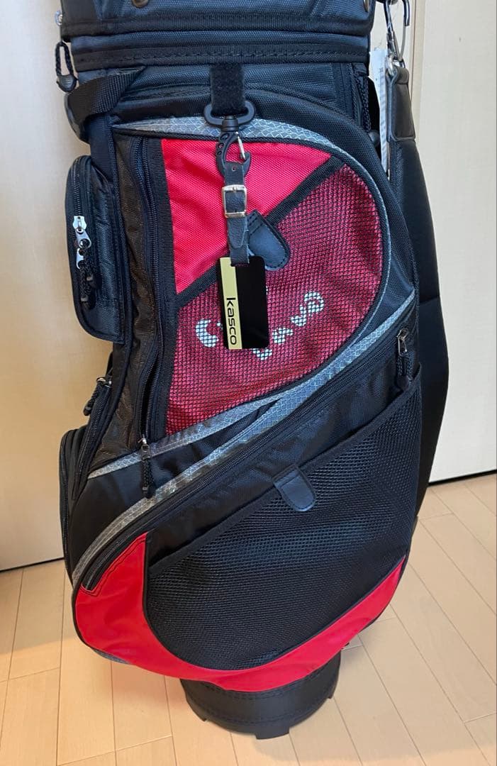 新品タグ付　キャスコ ゴルフバッグ CUVO CUVO 8.5型 軽量2.9kg