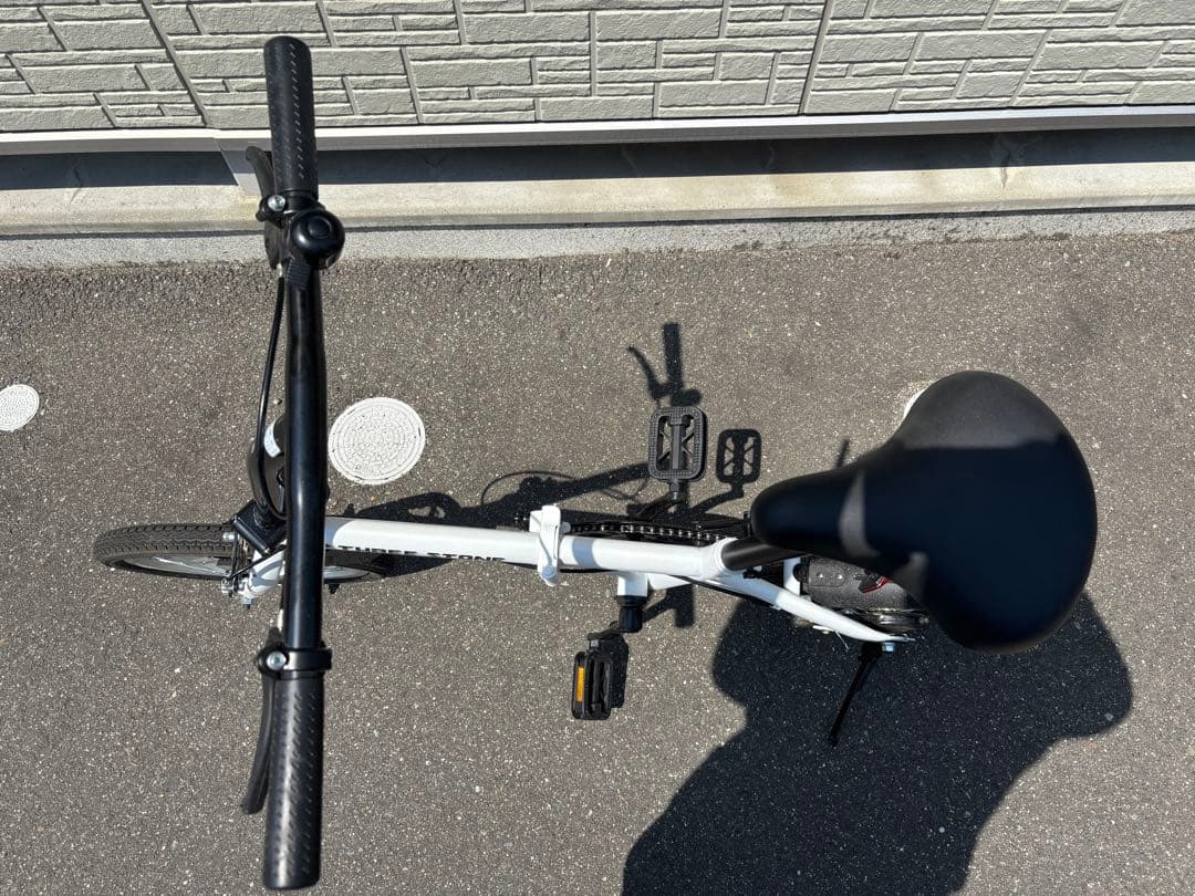 折りたたみ自転車 ホワイト　16インチ