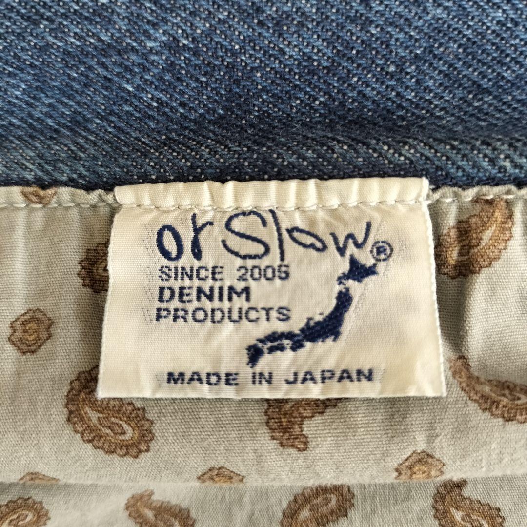 美品　BEAMS別注　orSlow　martys　デニムジャケット　4サイズ