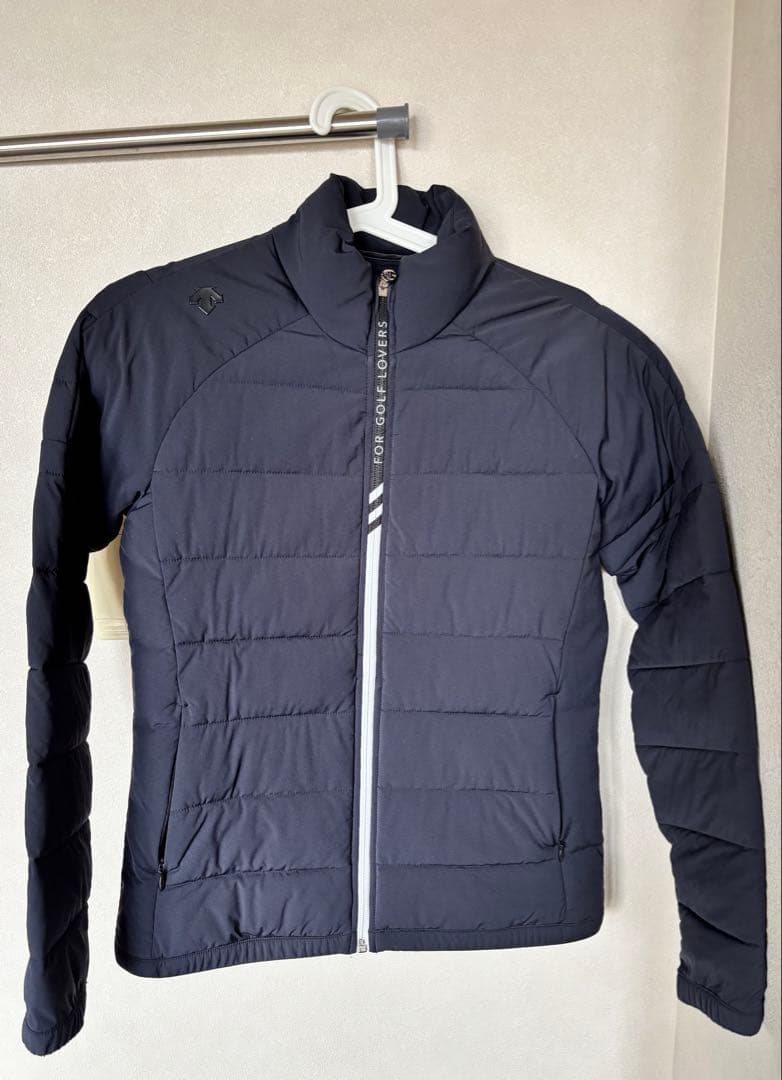 デサント　ゴルフ用 レディース ダウンジャケット ネイビー　美品