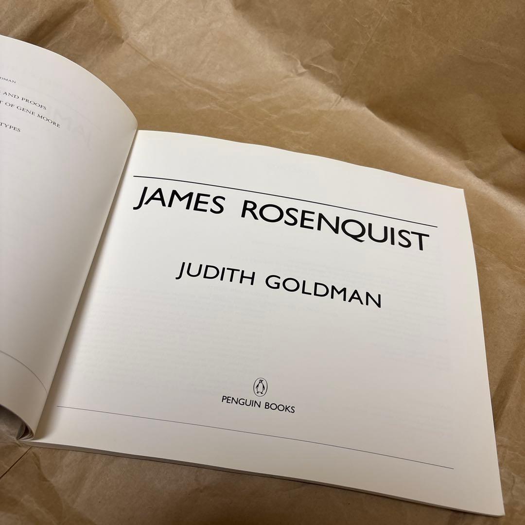 ジェイムズ・ローゼンクイスト画集【James Rosenquist】