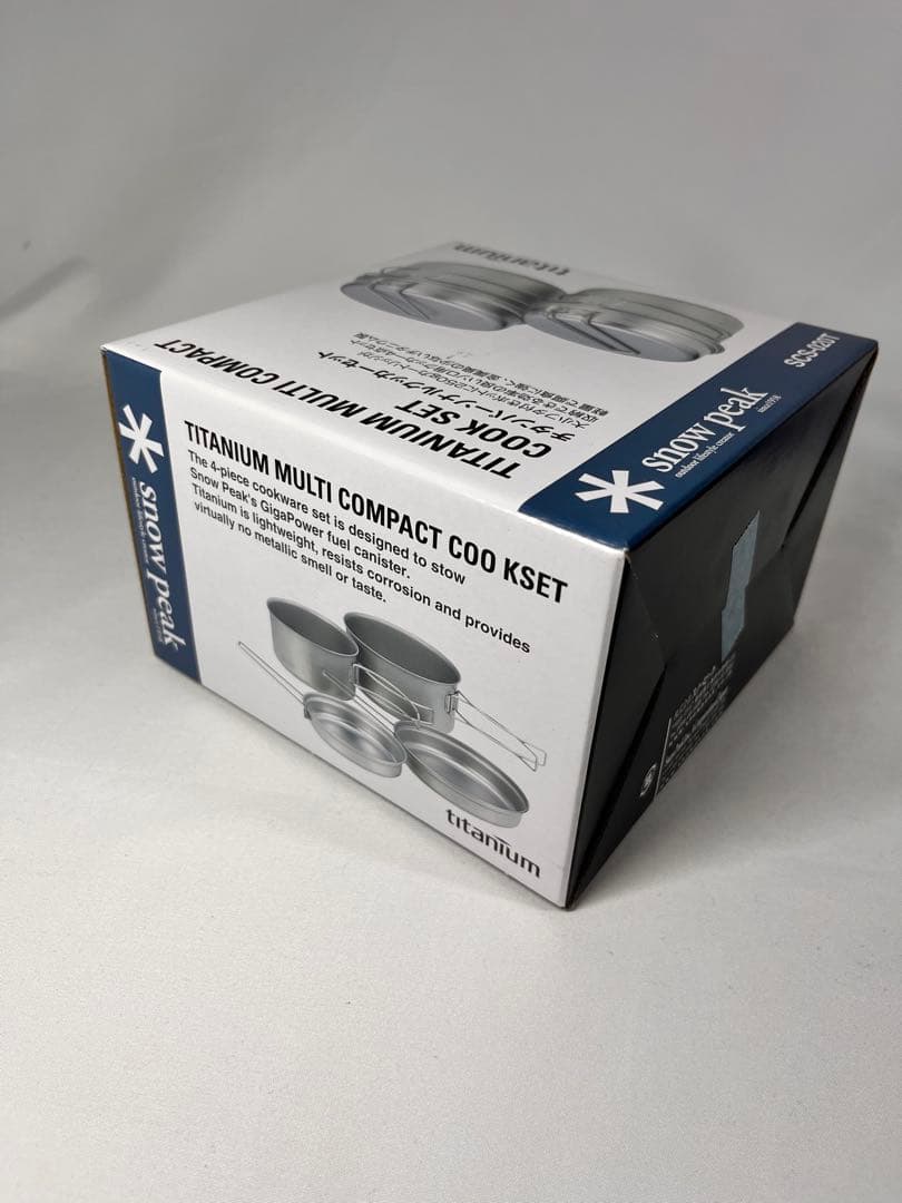 スノーピーク チタン マルチコンパクトクッカーセット SCS-020T 新品