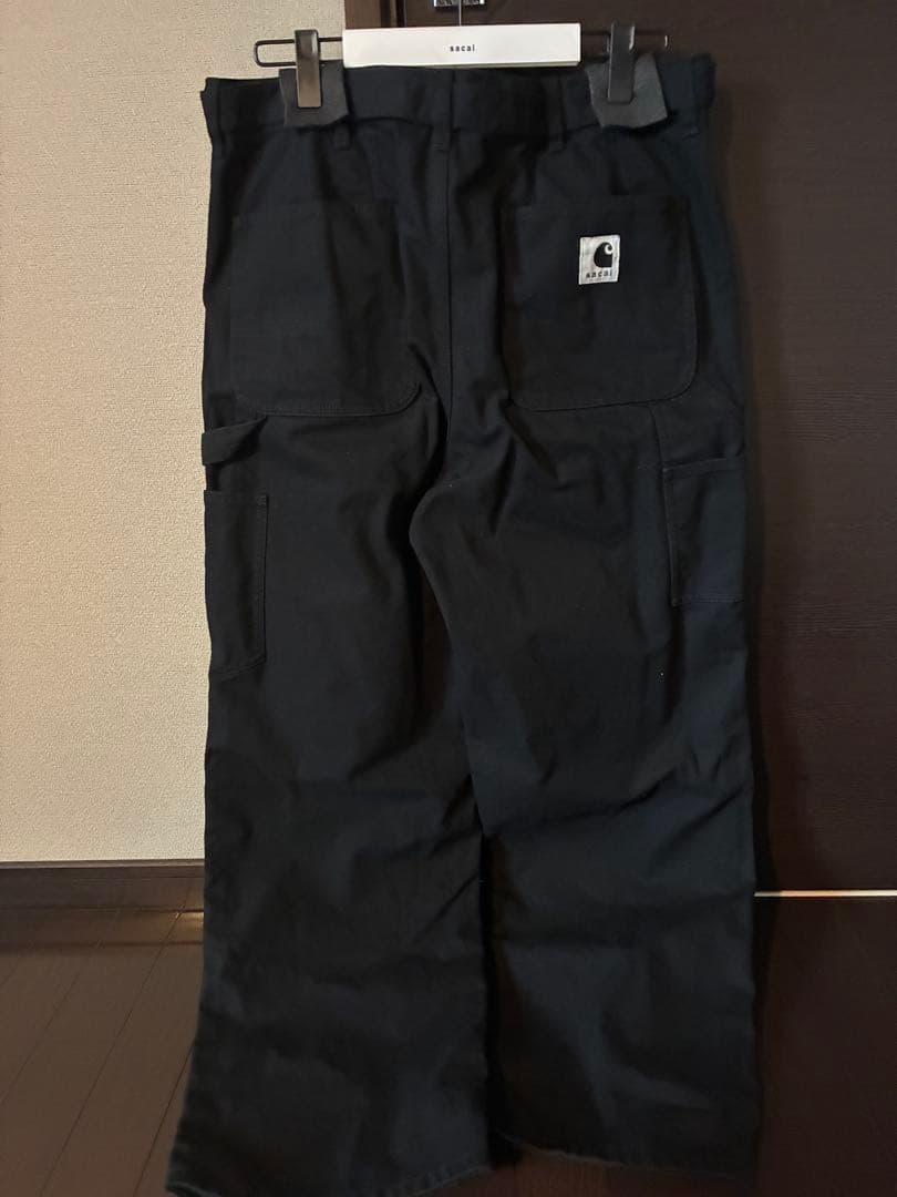 SACAI x Carhartt WIP Duck Pants 黒 4