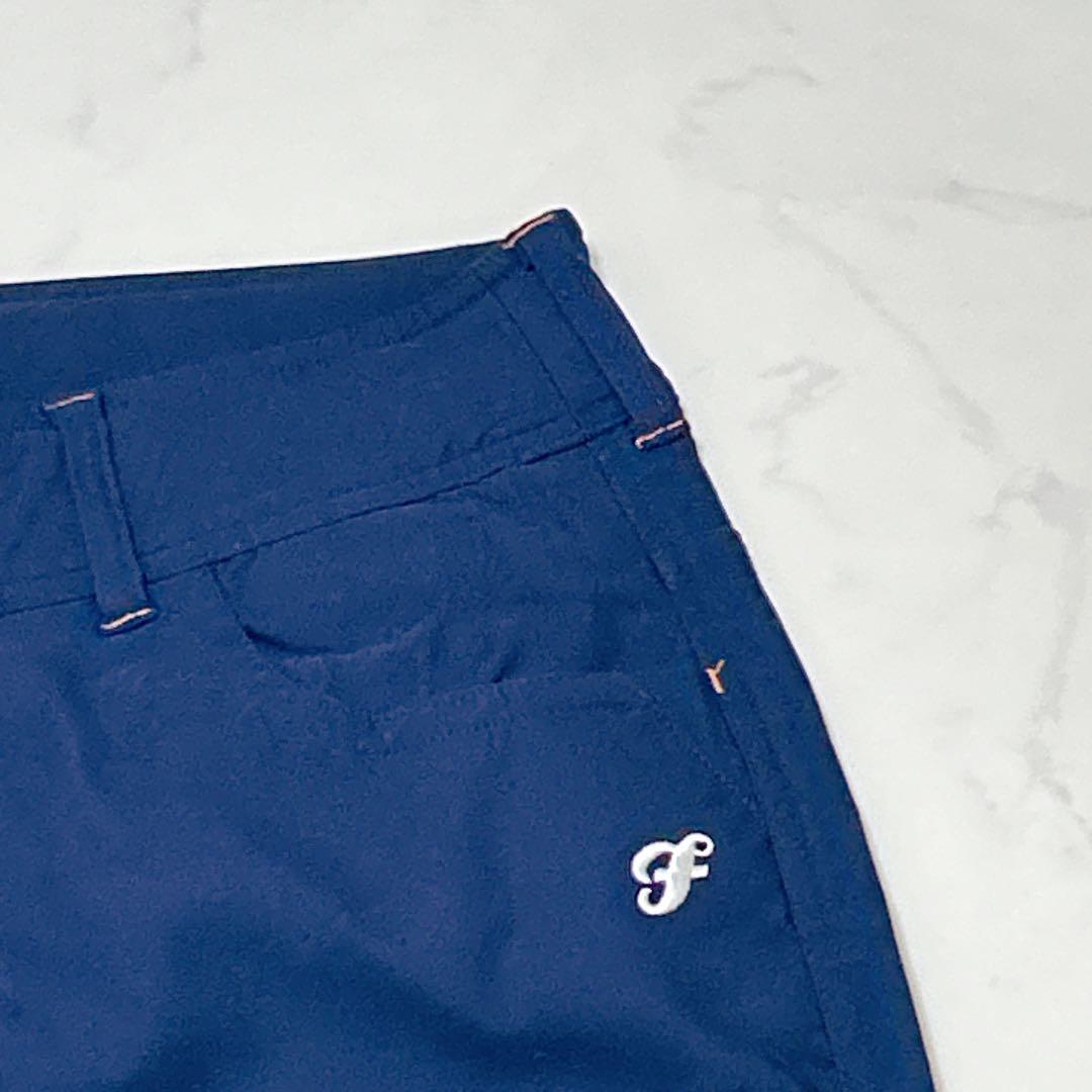 FILA ゴルフパンツ 紺 L /ジャックバニー 綿セーター 赤 L 2点セット