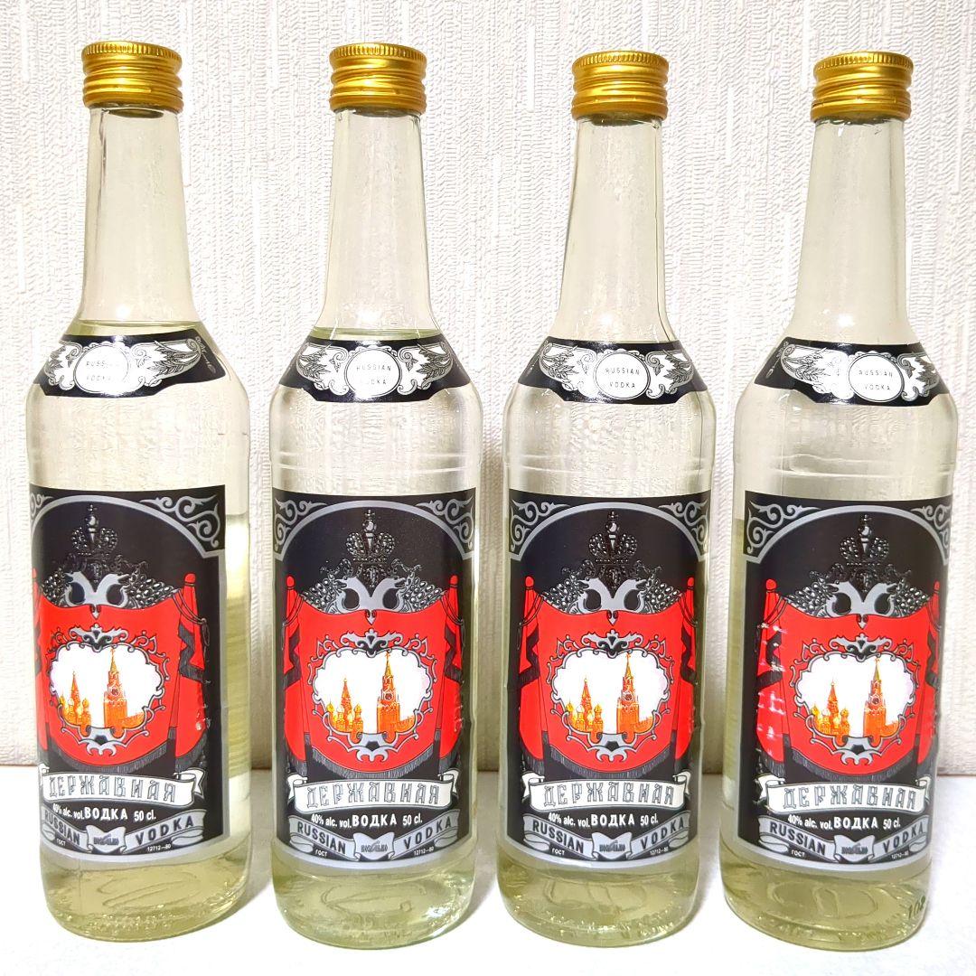 デルジャブナヤ 8本 ロシアウォッカ スピリッツ VODKADERJAVNAYA