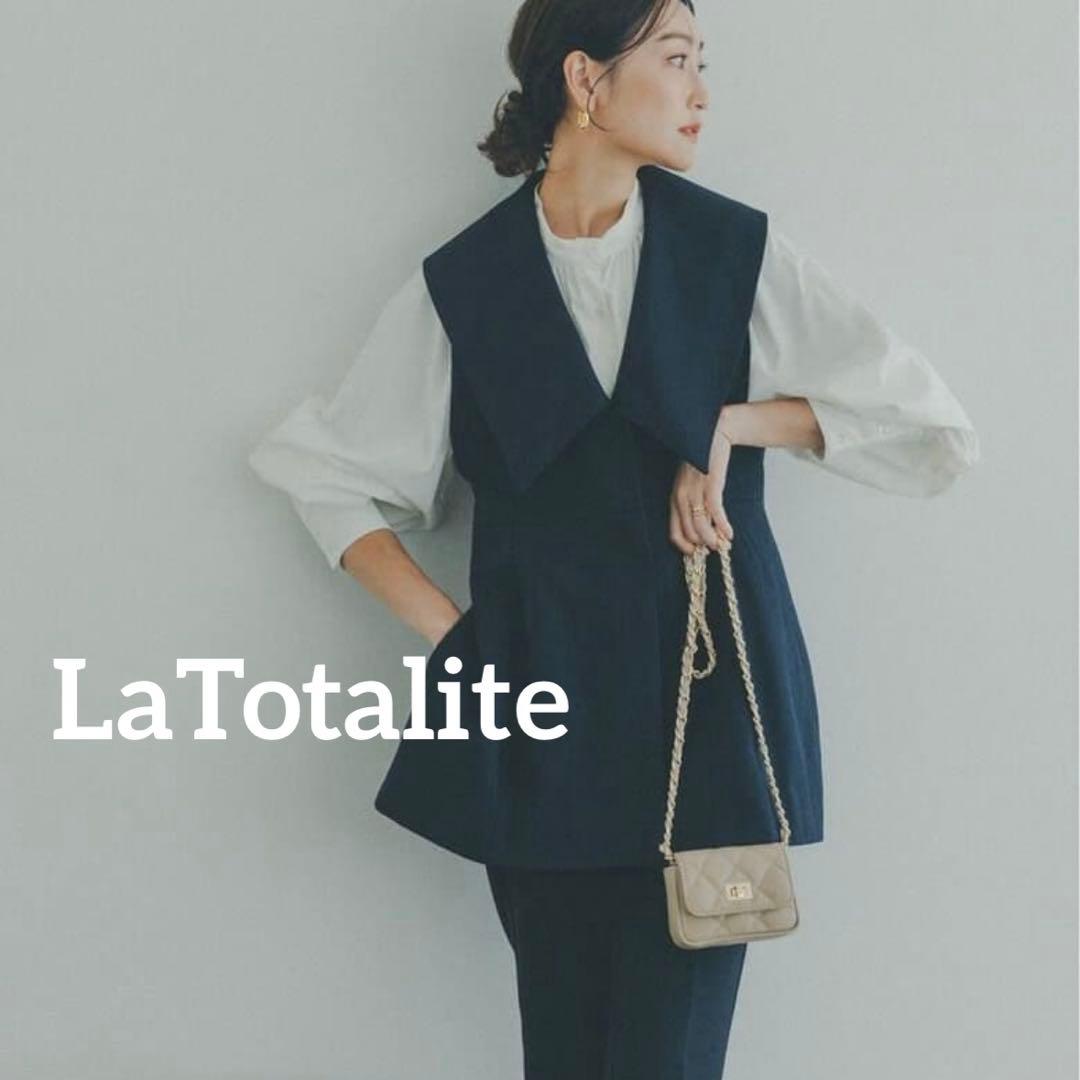 La Totalite 金子麻貴さんコラボ 2WAYジレ ベスト オケージョン