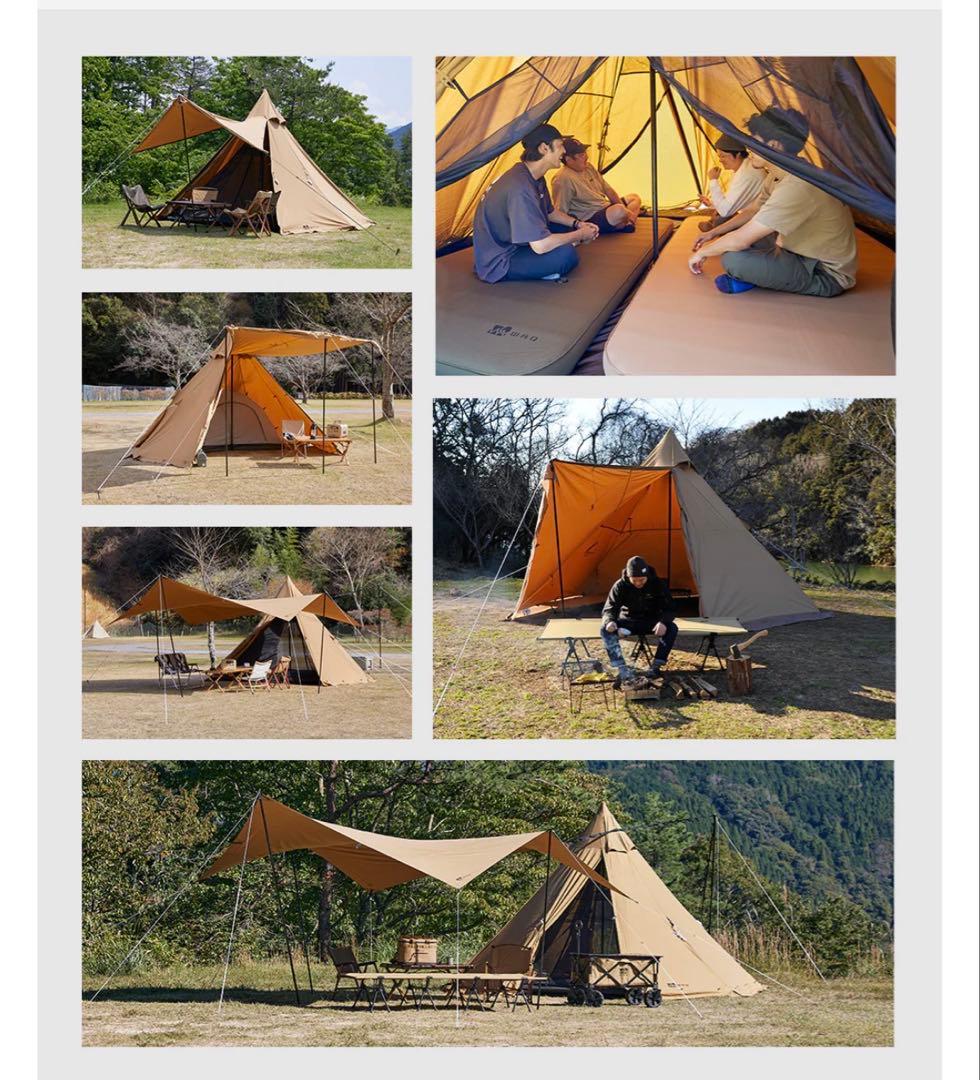 WAQ Alpha TC / FT テント 4〜5人用