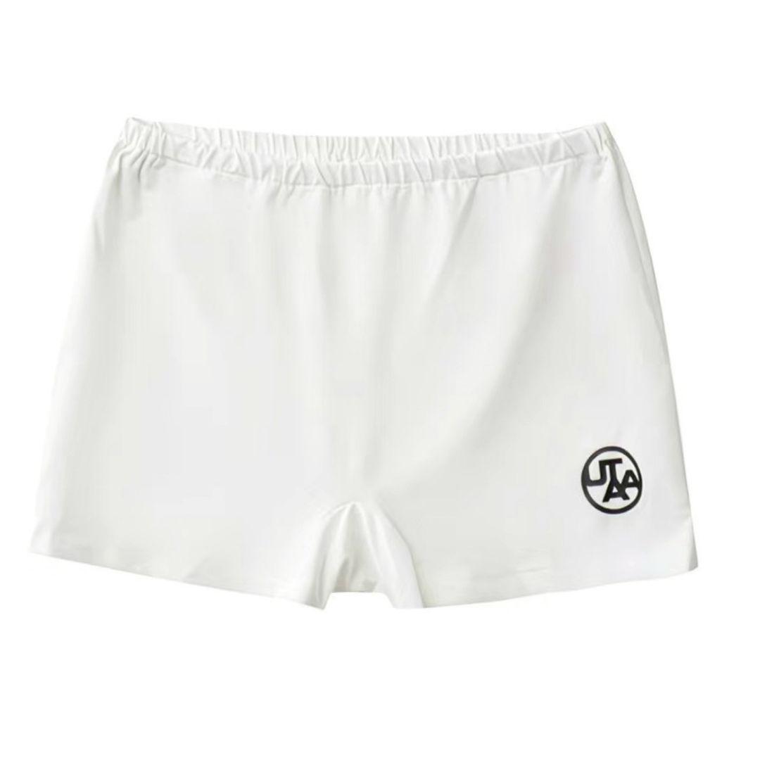 新品　UTAA　ユタ　ゴルフ　レーストップス＆スカートセット　ホワイト　Ｓ