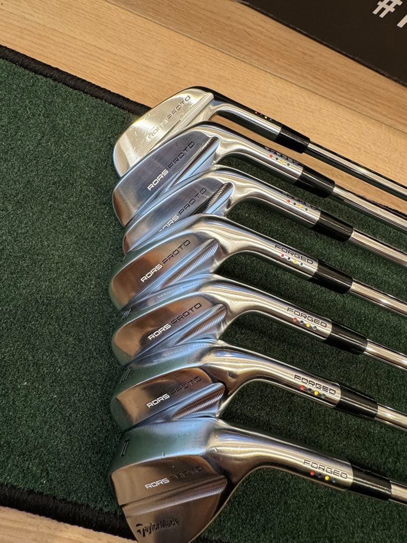 【美品 】RORS PROTO（4〜Pw）7本セット テーラーメイド