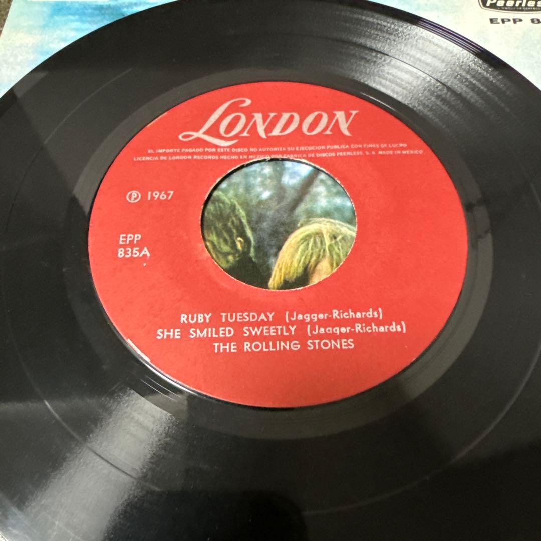洋楽 THE ROLLING STONES RUBY TUESDAY EPP 835