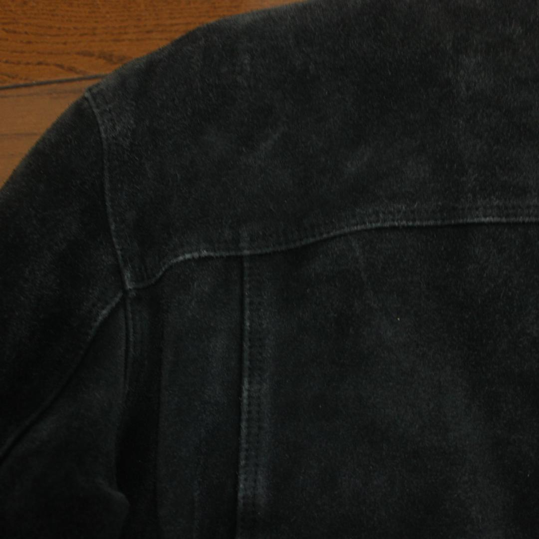 定助　ROOTS スウェード レザー ジャケット カナダ製 ヴィンテージ