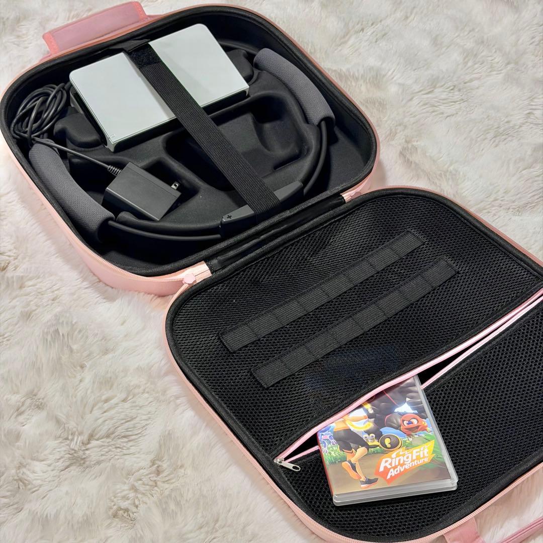 【匿名配送】Switch 有機EL＋リングフィット＋ジョイコン4本＋SDカード付