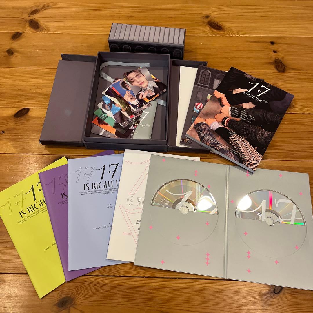 SEVENTEEN 17 IS RIGHT HERE 2種セット