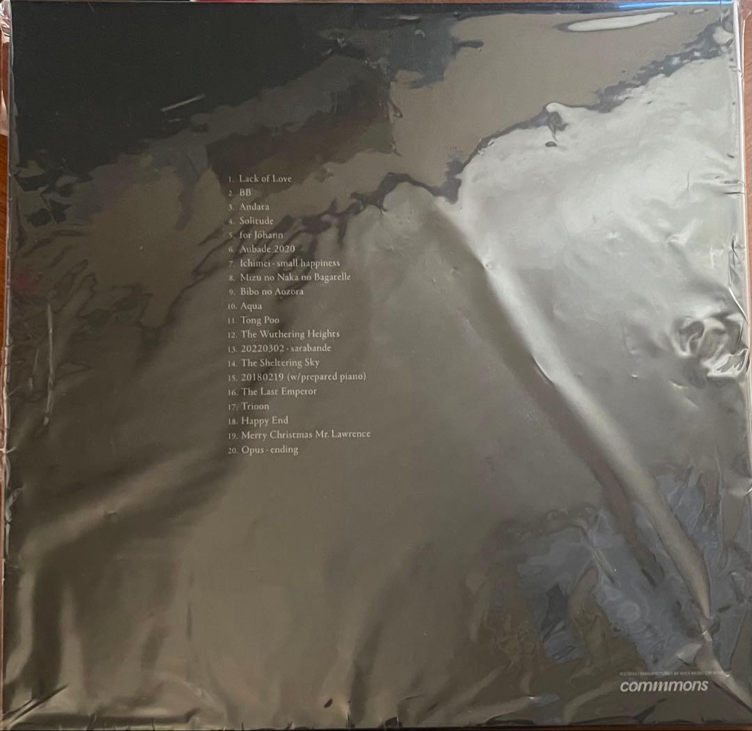 Ryuichi Sakamoto Opus レコード 4枚組 数量限定盤