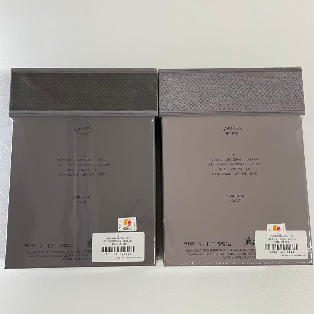 【未開封】17 IS RIGHT HERE 通常盤 2形態セット