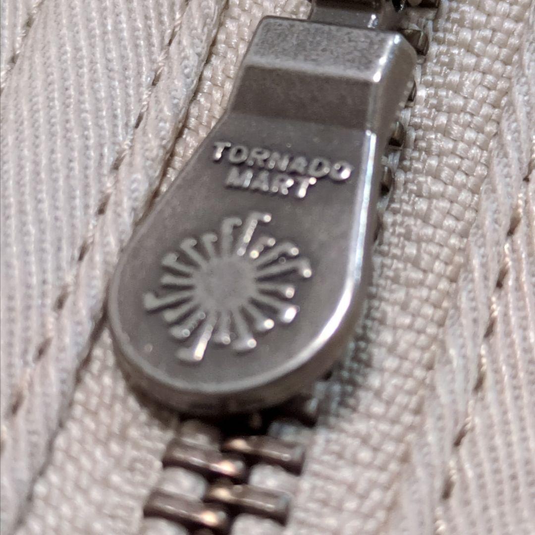 未使用　トルネードマート　光沢コットン　ライダースジャケット　ベージュ