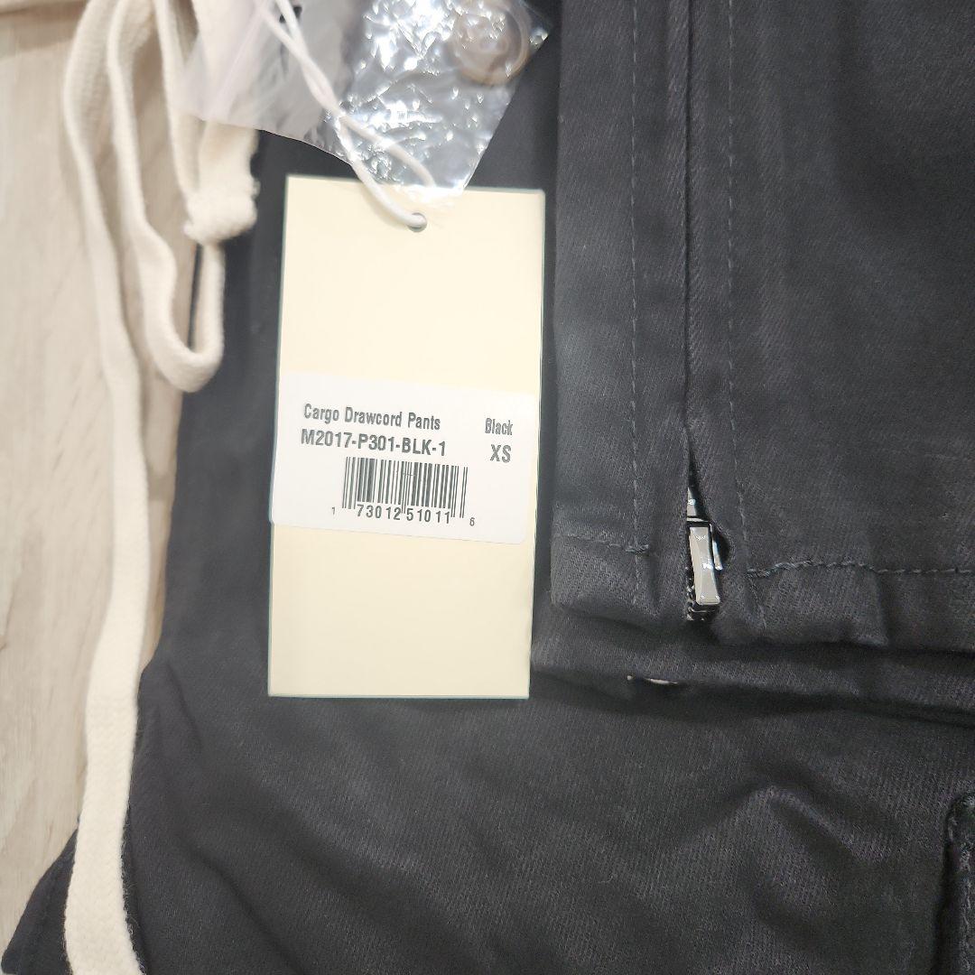 パンツ mnml ZIP CARGO DRAWCORD PANTS / BLACK10