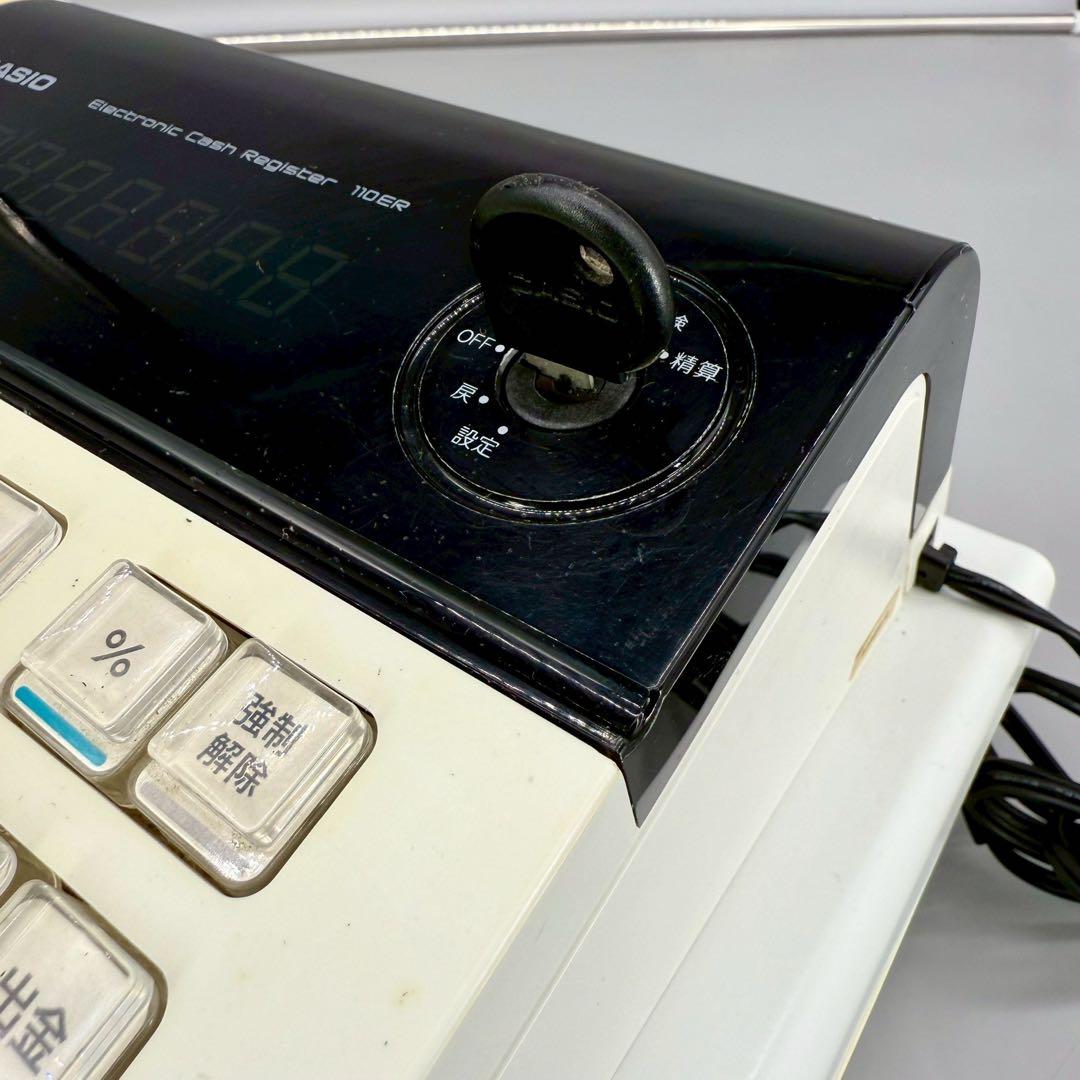 CASIO レジ 印刷機能付き 110ER カシオ　レジスター