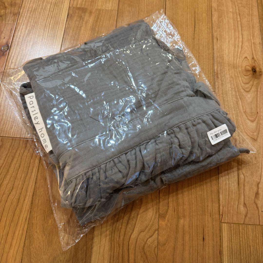 【未使用】辻ちゃん　パセリ　エプロン　parsley  グレー　辻希美