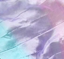 【新品】両手！シルク100％ ビッグフラッターファンベール★パステルカラー