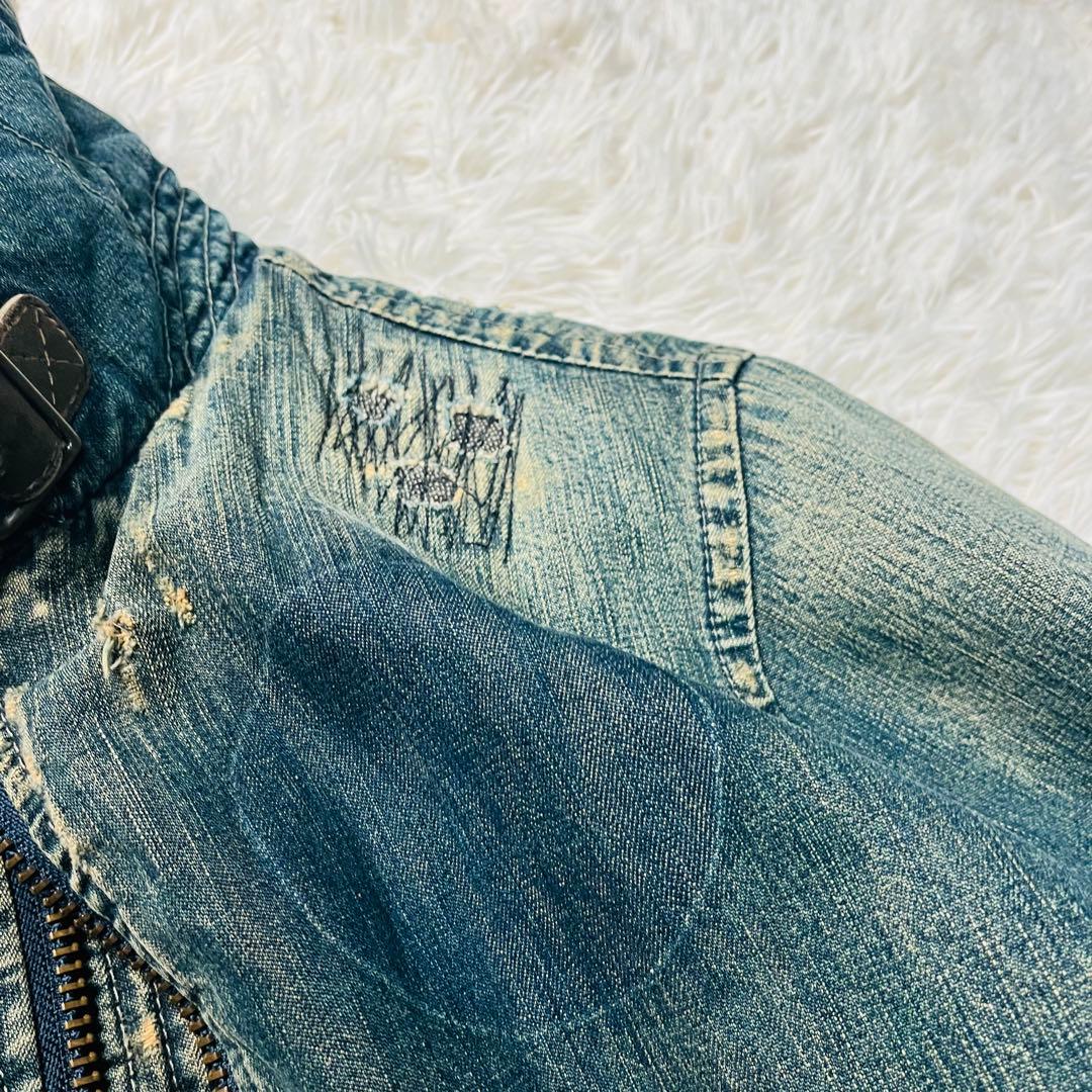 Johnbull repair denim jacket 裏ボア B-3 大戦M