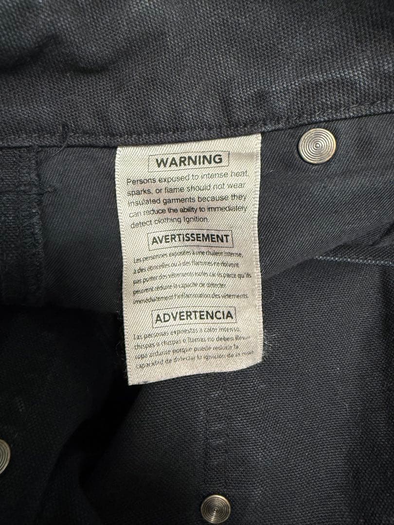 FIFTH GENERAL STORE Distressedダブルニー パンツ