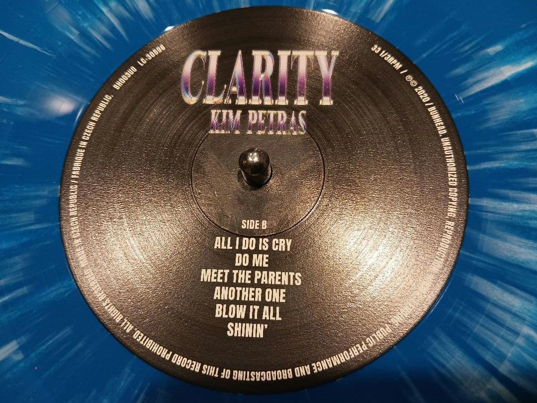 KIM PETRAS / CLARITY《レコード》1LP