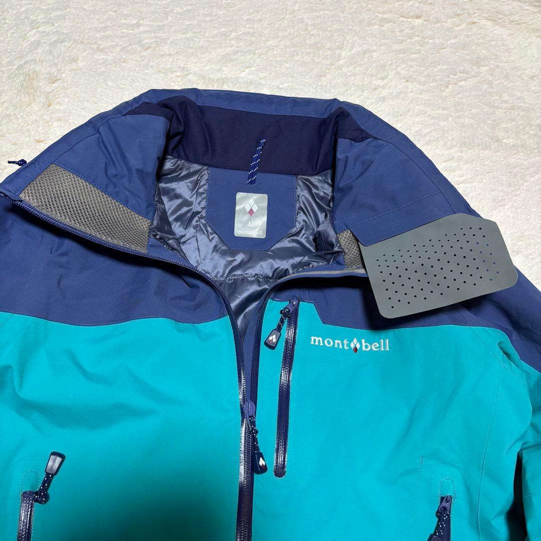 【美品】mont-bell モンベル シャルモパーカ ー　スノーウェア　Lサイズ