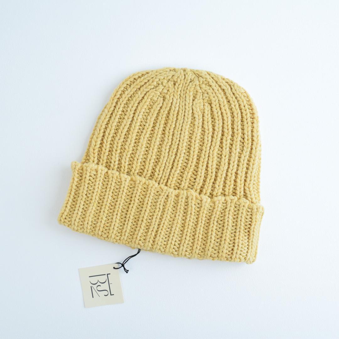 新品 BASERANGE ベースレンジ ニット帽 ニットキャップ 帽子