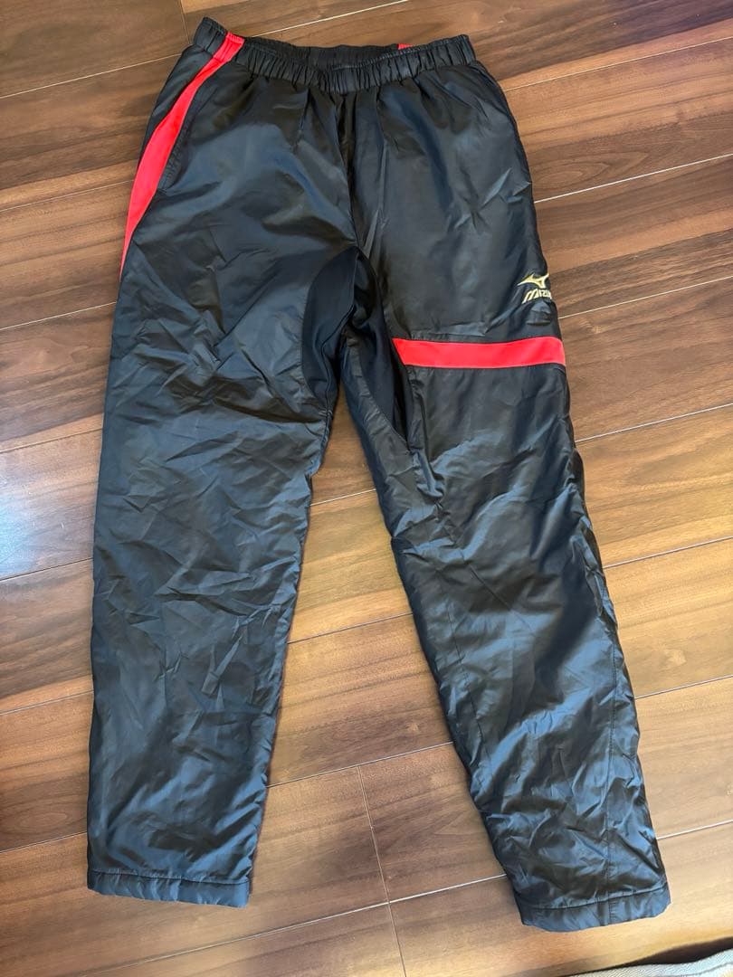 美品★ミズノ プレスサーモ ムーヴ ウォーマー ウインドブレーカー上下セット