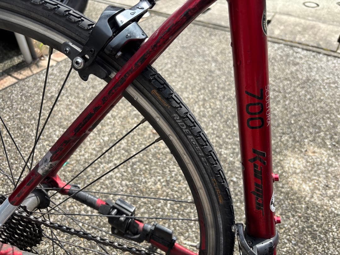 最安値挑戦　メリダ　スクルトゥーラ　700 赤