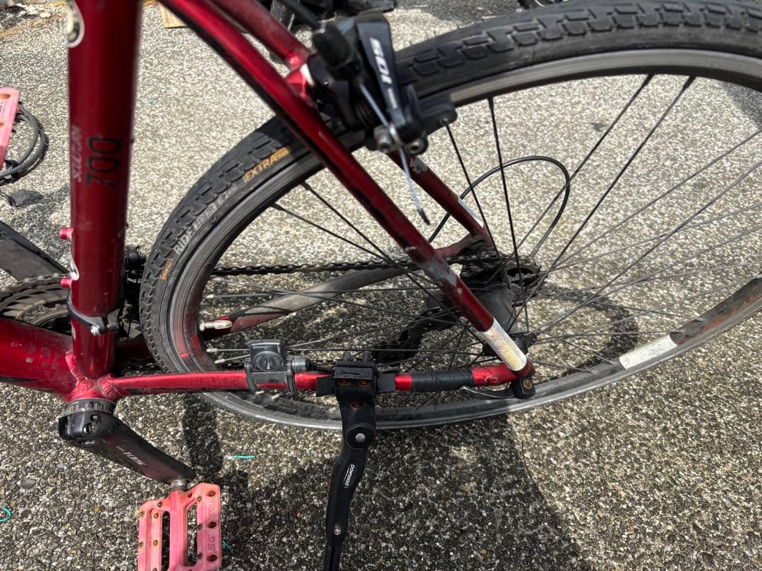 最安値挑戦　メリダ　スクルトゥーラ　700 赤