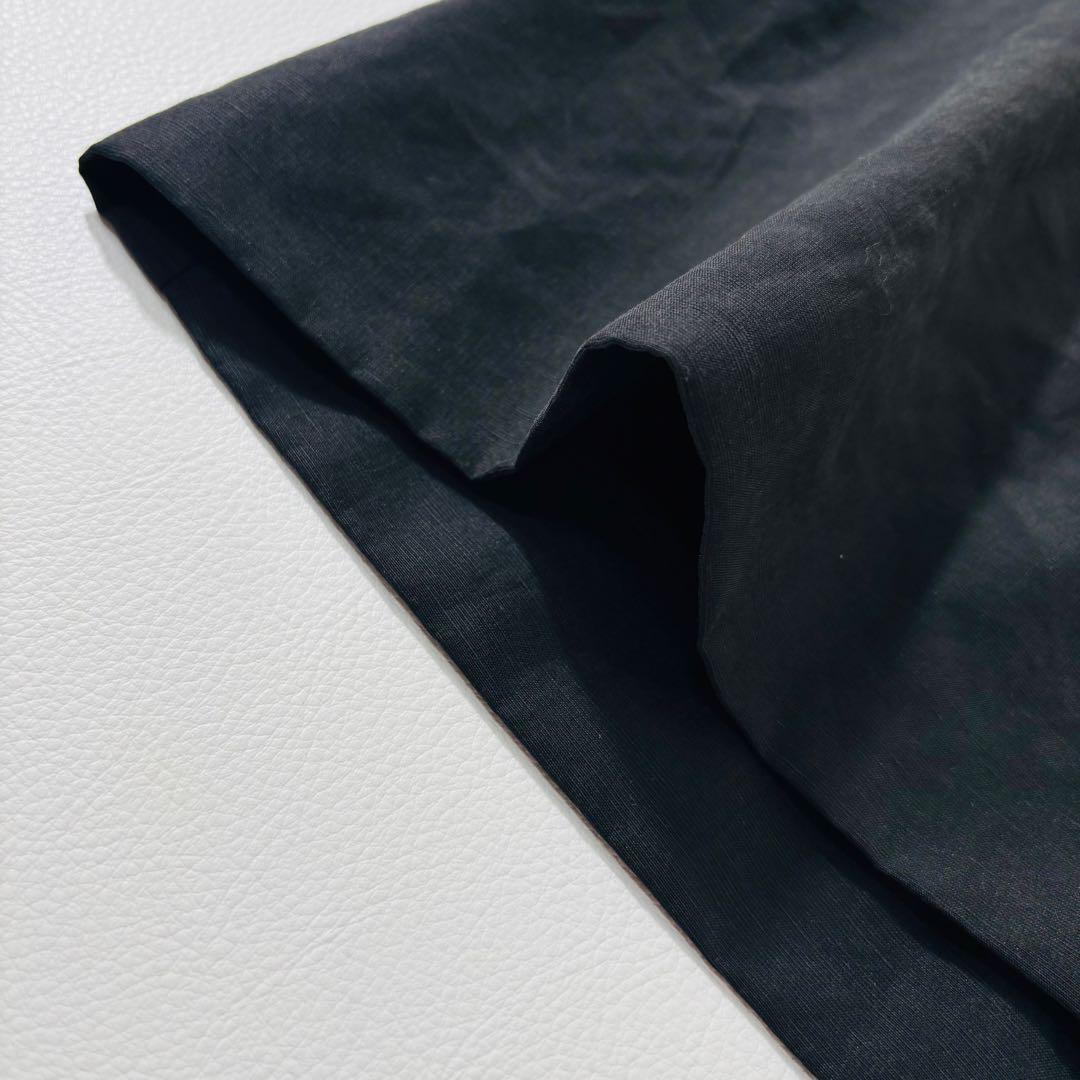 861 ICB ウォッシャブル ジレ ブラック 23SS 大きいサイズ ブラック