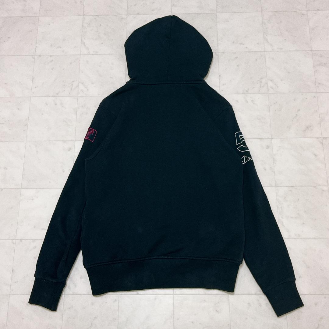 DOCUS DESIGN ジップアップ パーカー ワッペン ゴルフ