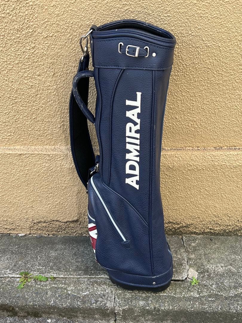 ADMRIAL ネイビー ゴルフバッグ