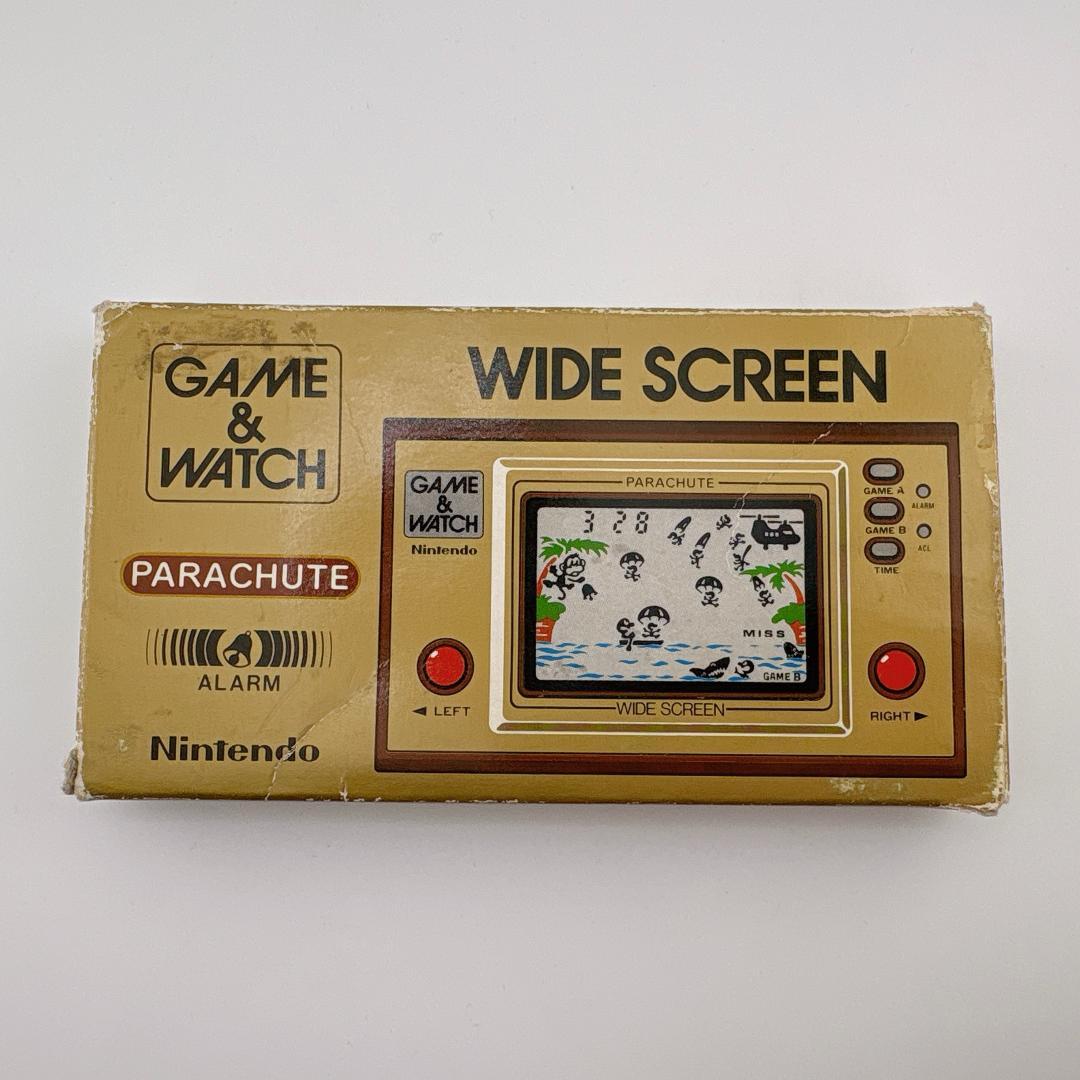 【箱付】ゲームウォッチ PR-21 WIDE SCREEEN パラシュート