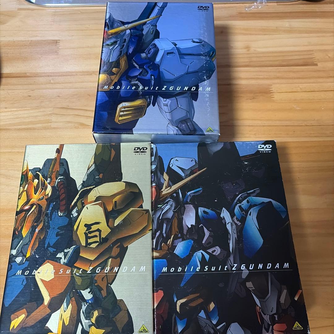機動戦士Zガンダム　DVDBOX 3セット