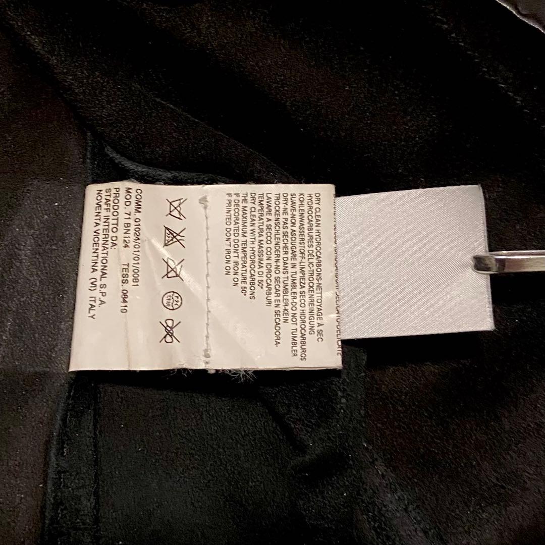 DSQUARED2 ディースクエアード 3つボタン レザー テーラージャケット