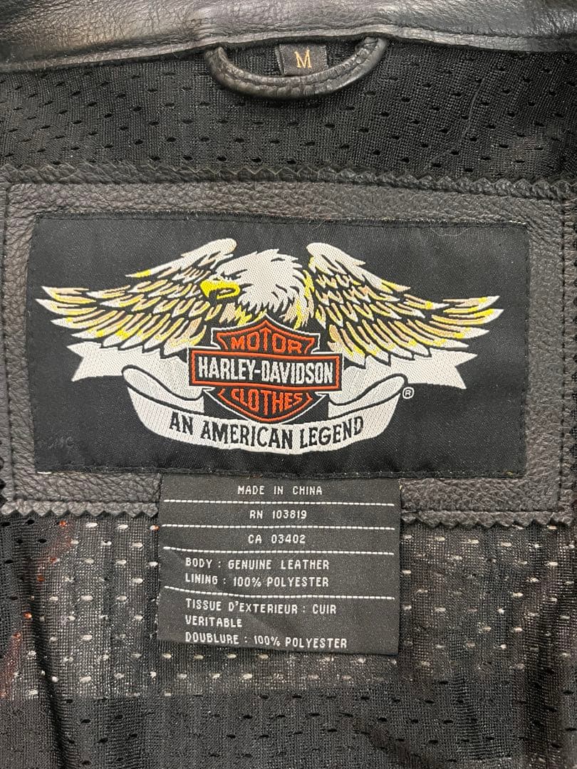 yamamoto　HARLEY-DAVIDSON レザージャケット