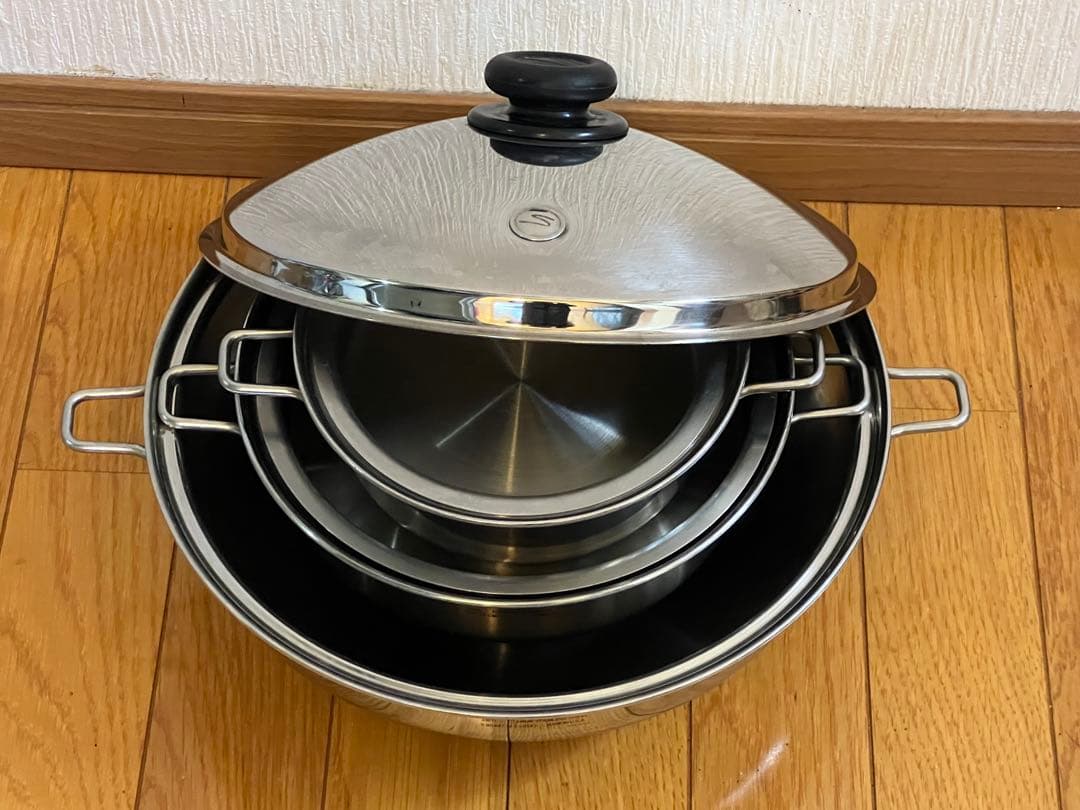 Saladmaster鍋（大中小）一式他